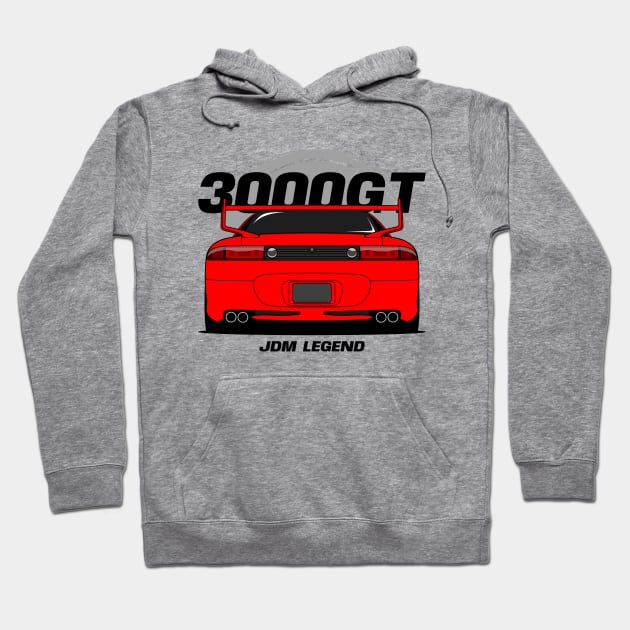 Red 3KGT Hoodie by GoldenTuners